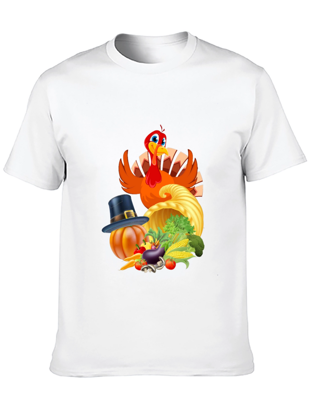 Thanksgiving Turkey Feast Graphic Tee