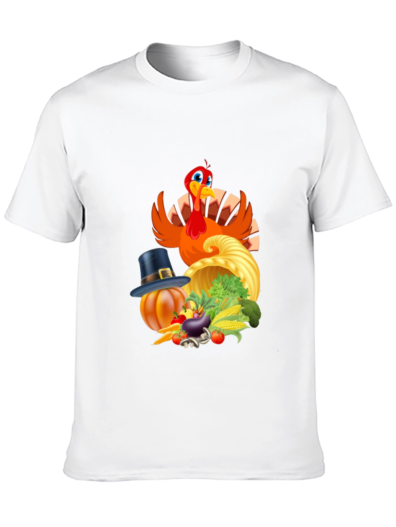 Thanksgiving Turkey Feast Graphic Tee