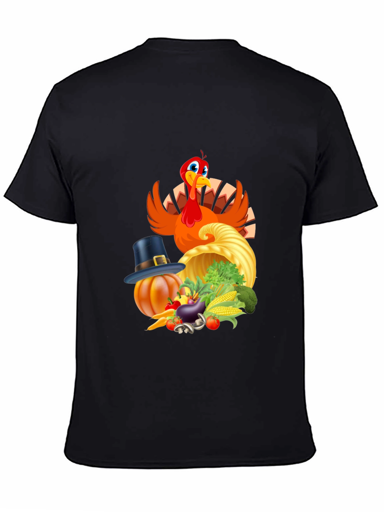Thanksgiving Turkey Feast Graphic Tee