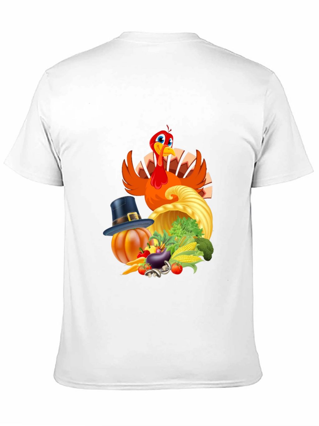 Thanksgiving Turkey Feast Graphic Tee