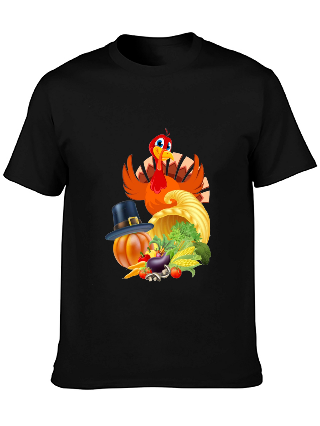 Thanksgiving Turkey Feast Graphic Tee