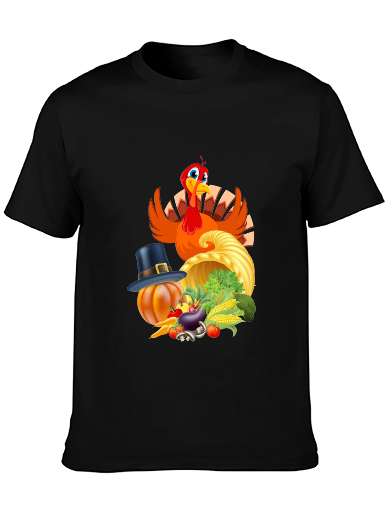 Thanksgiving Turkey Feast Graphic Tee