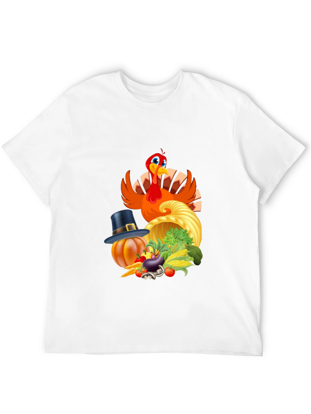 Thanksgiving Turkey Feast Graphic Tee