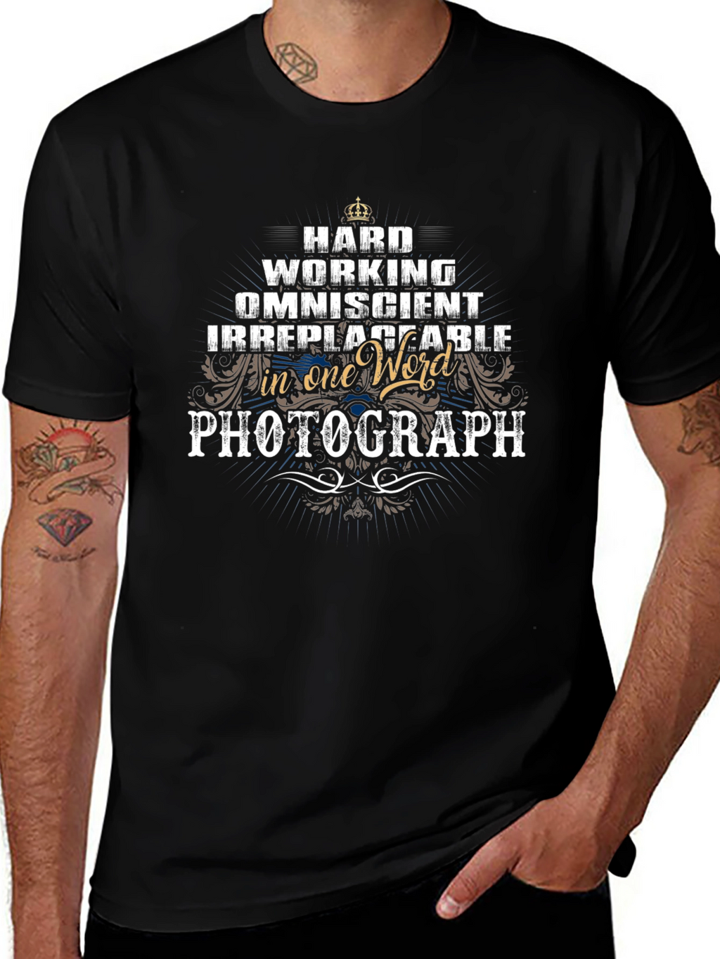Hardworking Photographer T-Shirt