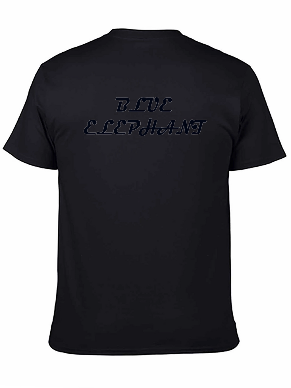 Blue Elephant Graphic Tee - Casual Comfort