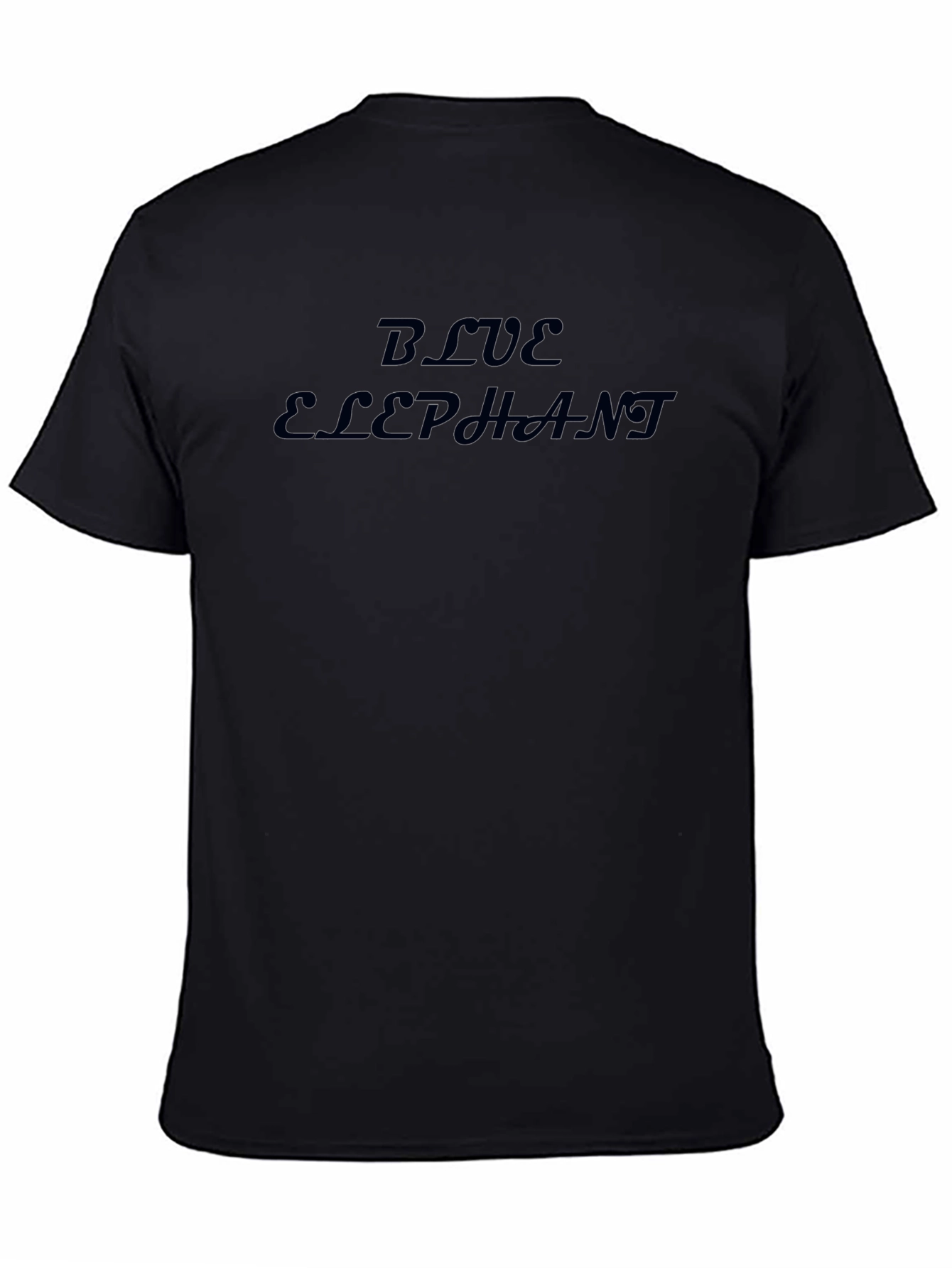 Blue Elephant Graphic Tee - Casual Comfort
