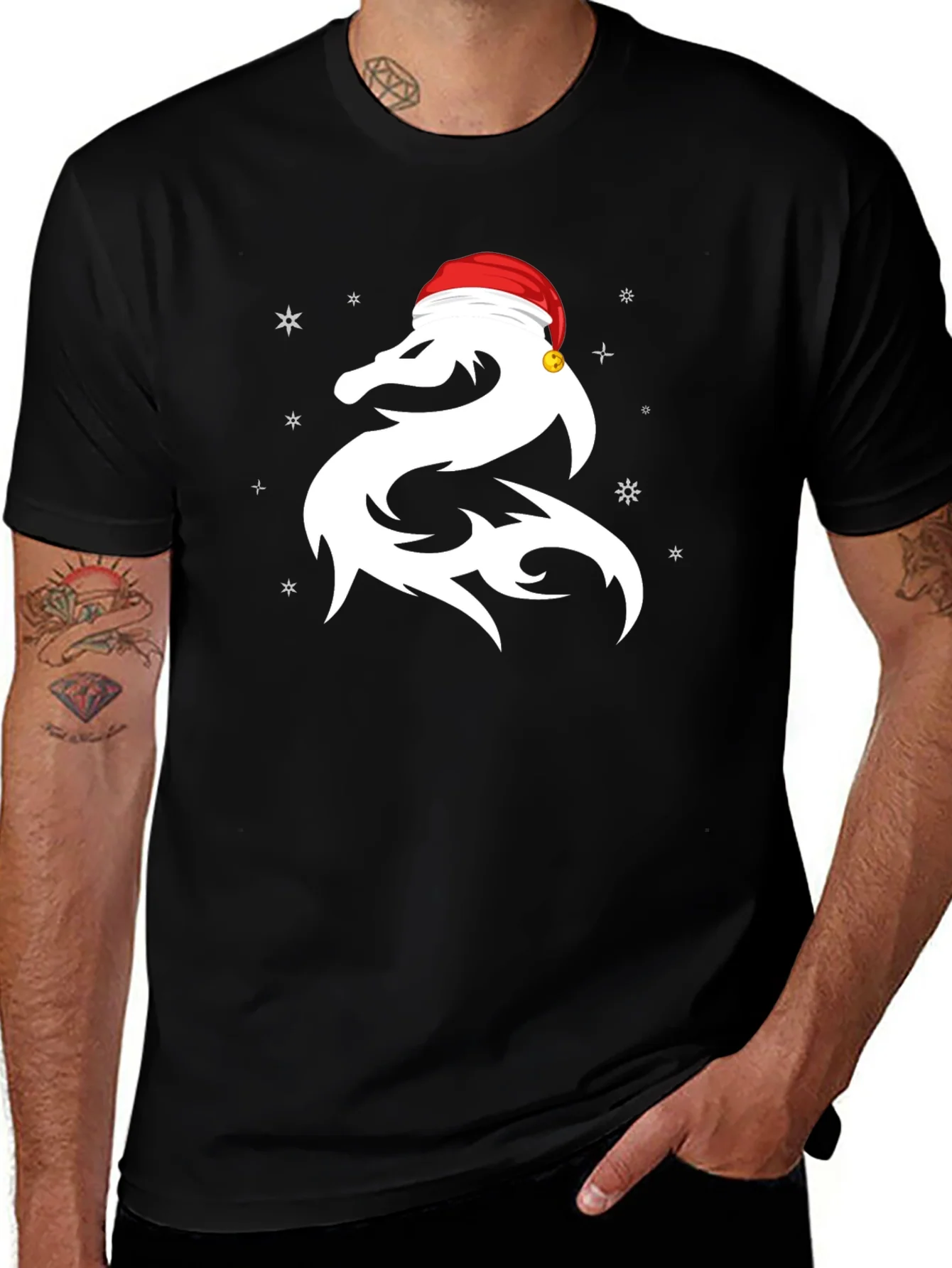 Festive Dragon Graphic Tee
