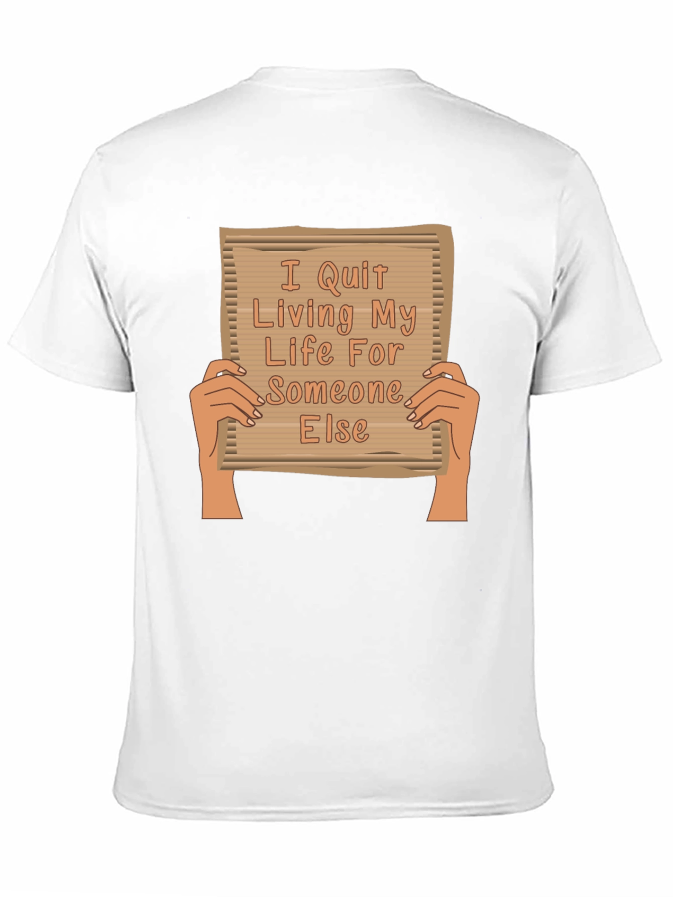 I Quit Living For Someone Else Graphic Tee