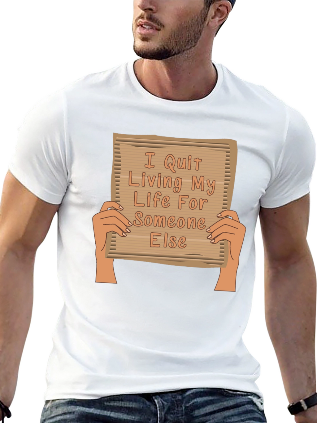 I Quit Living For Someone Else Graphic Tee