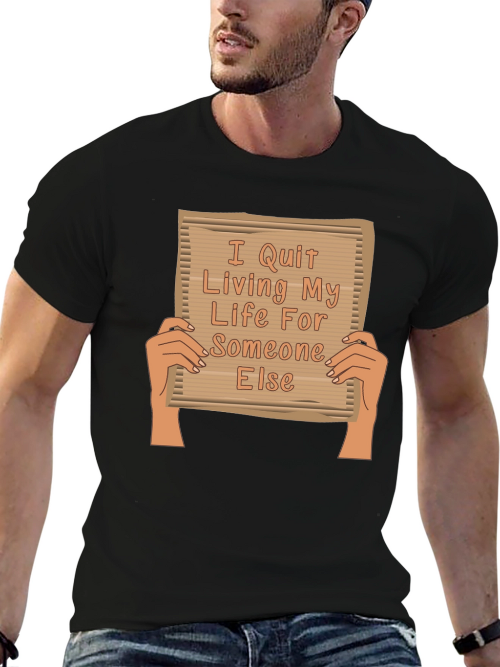 I Quit Living For Someone Else Graphic Tee