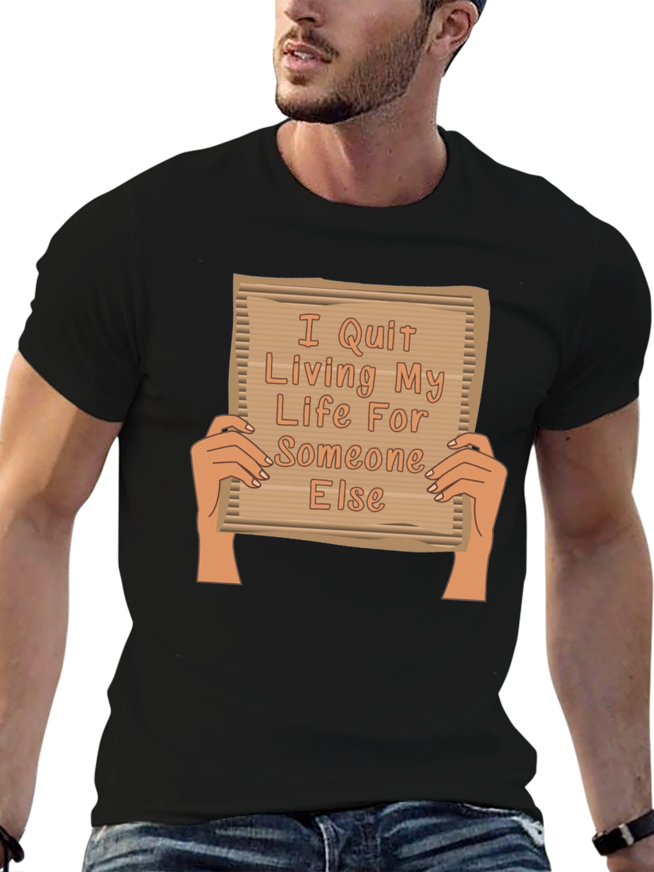 I Quit Living For Someone Else Graphic Tee
