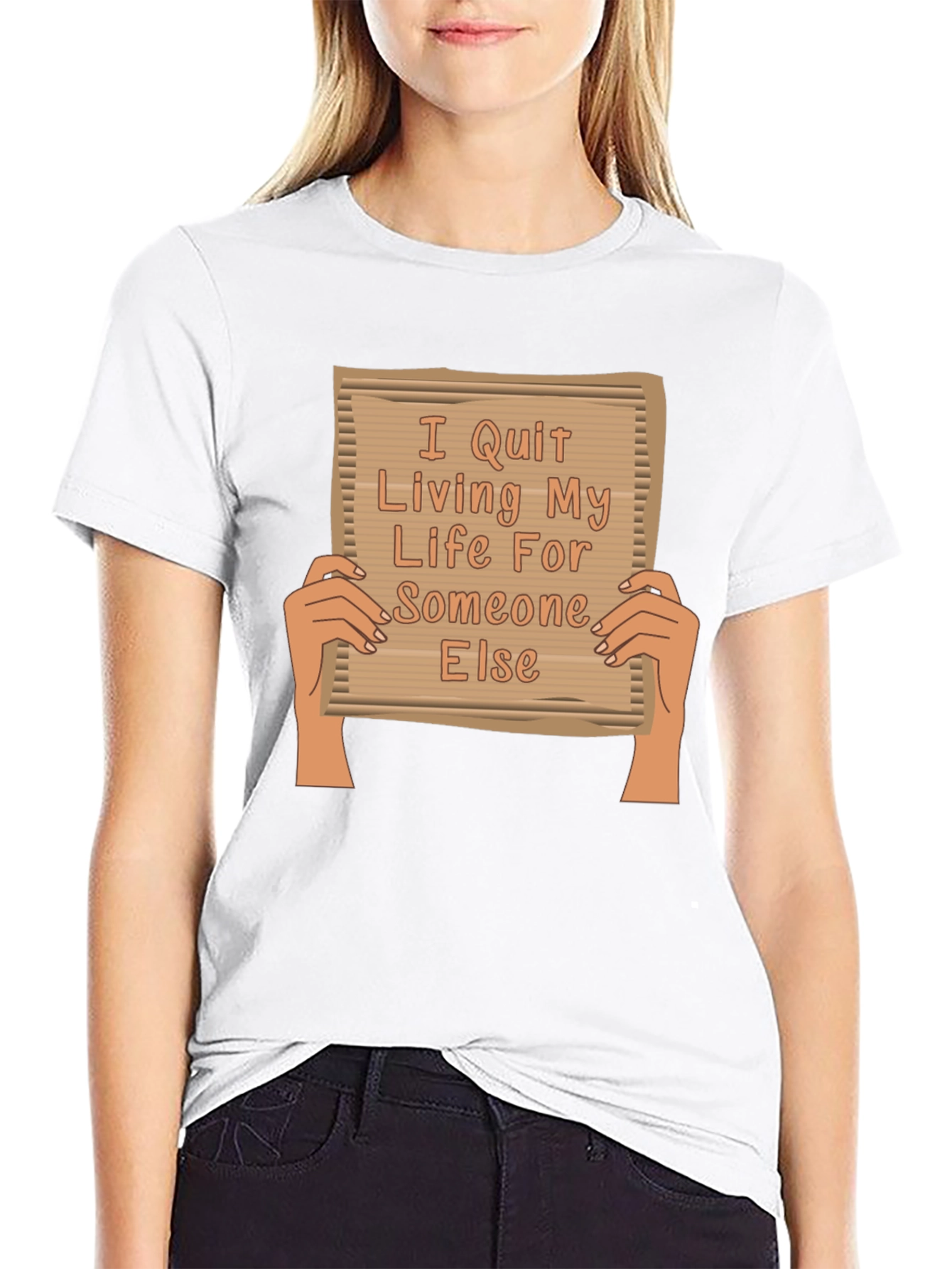 I Quit Living For Someone Else Graphic Tee