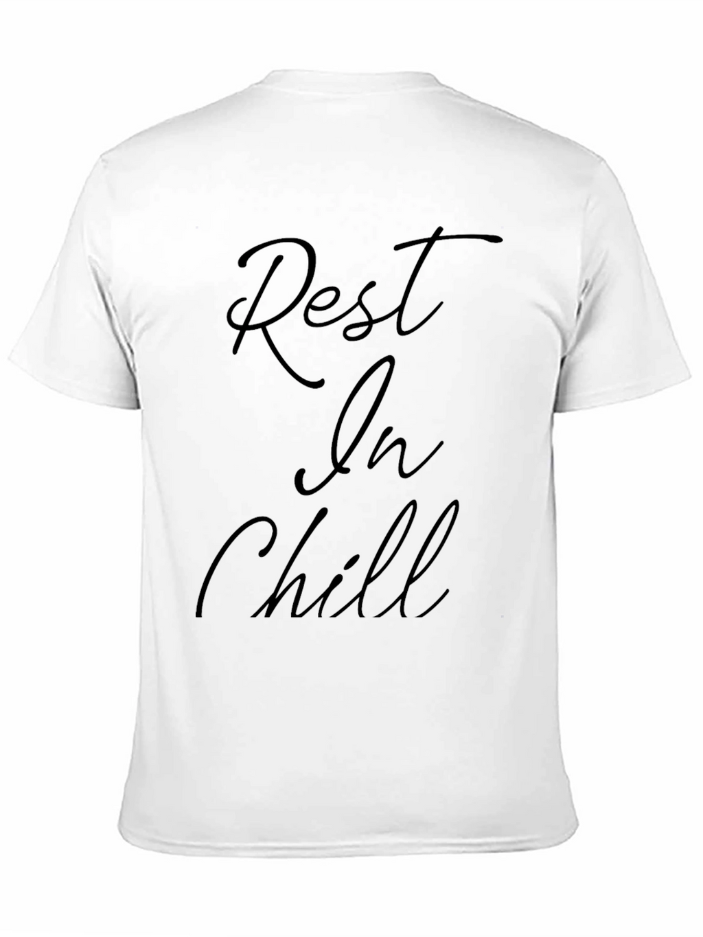 Rest In Chill Black Graphic T-Shirt