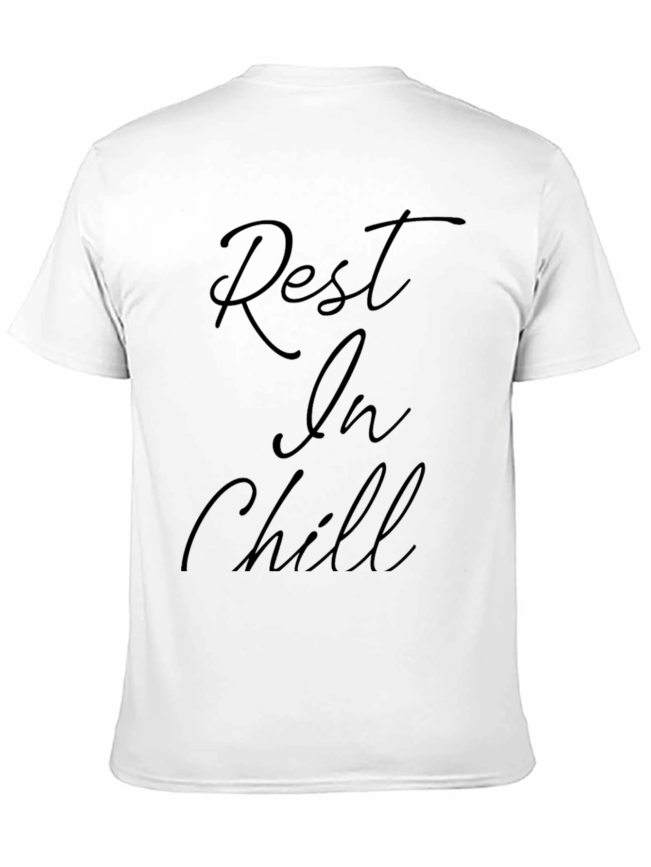 Rest In Chill Black Graphic T-Shirt