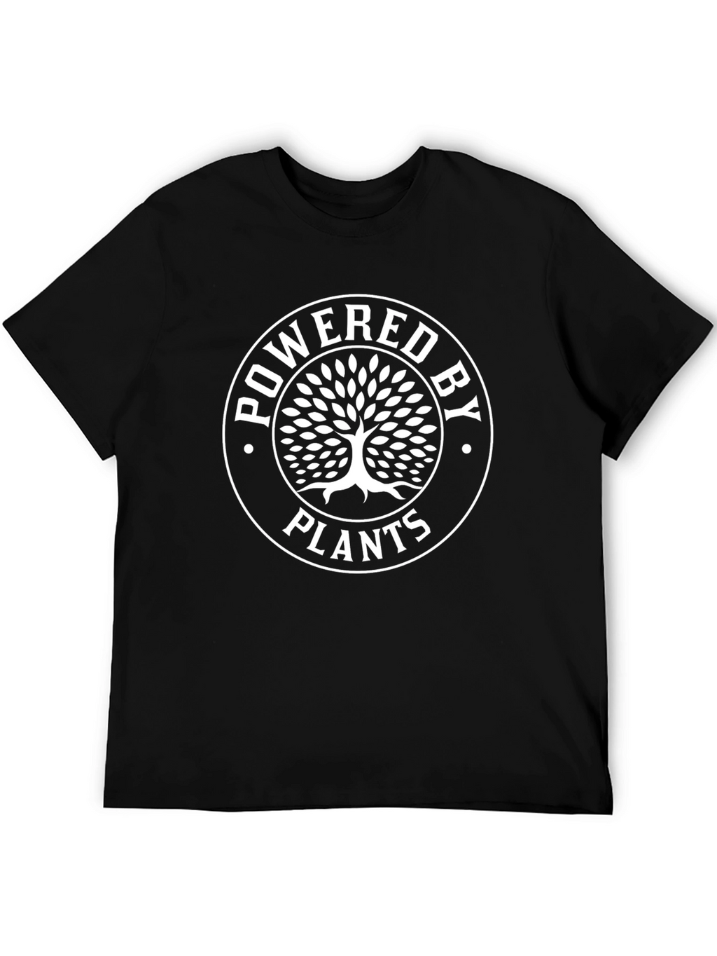 Powered By Plants T-Shirt Vegan Graphic Tee
