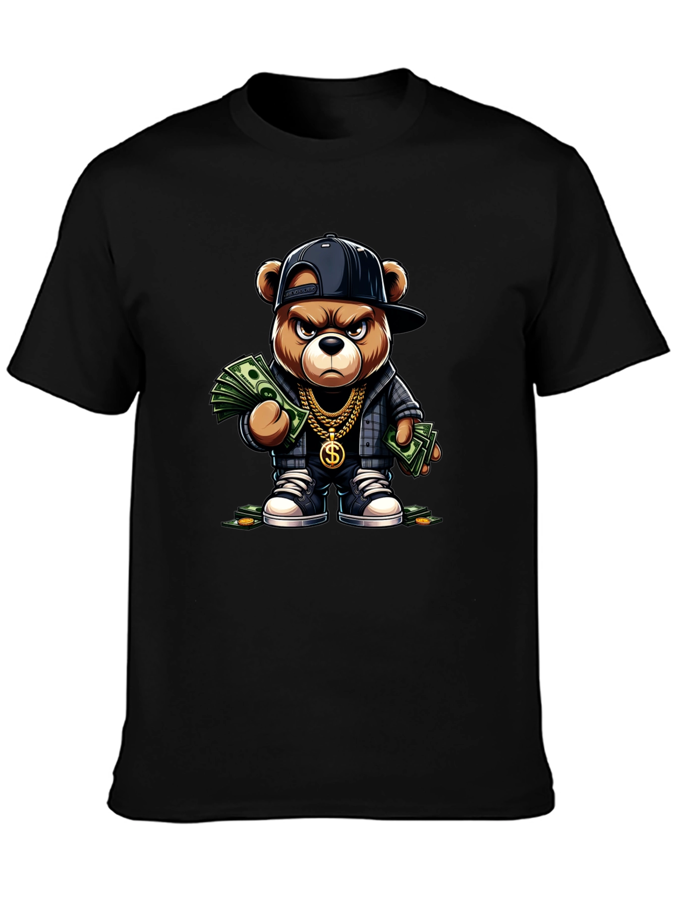 Gangster Teddy Bear T-Shirt