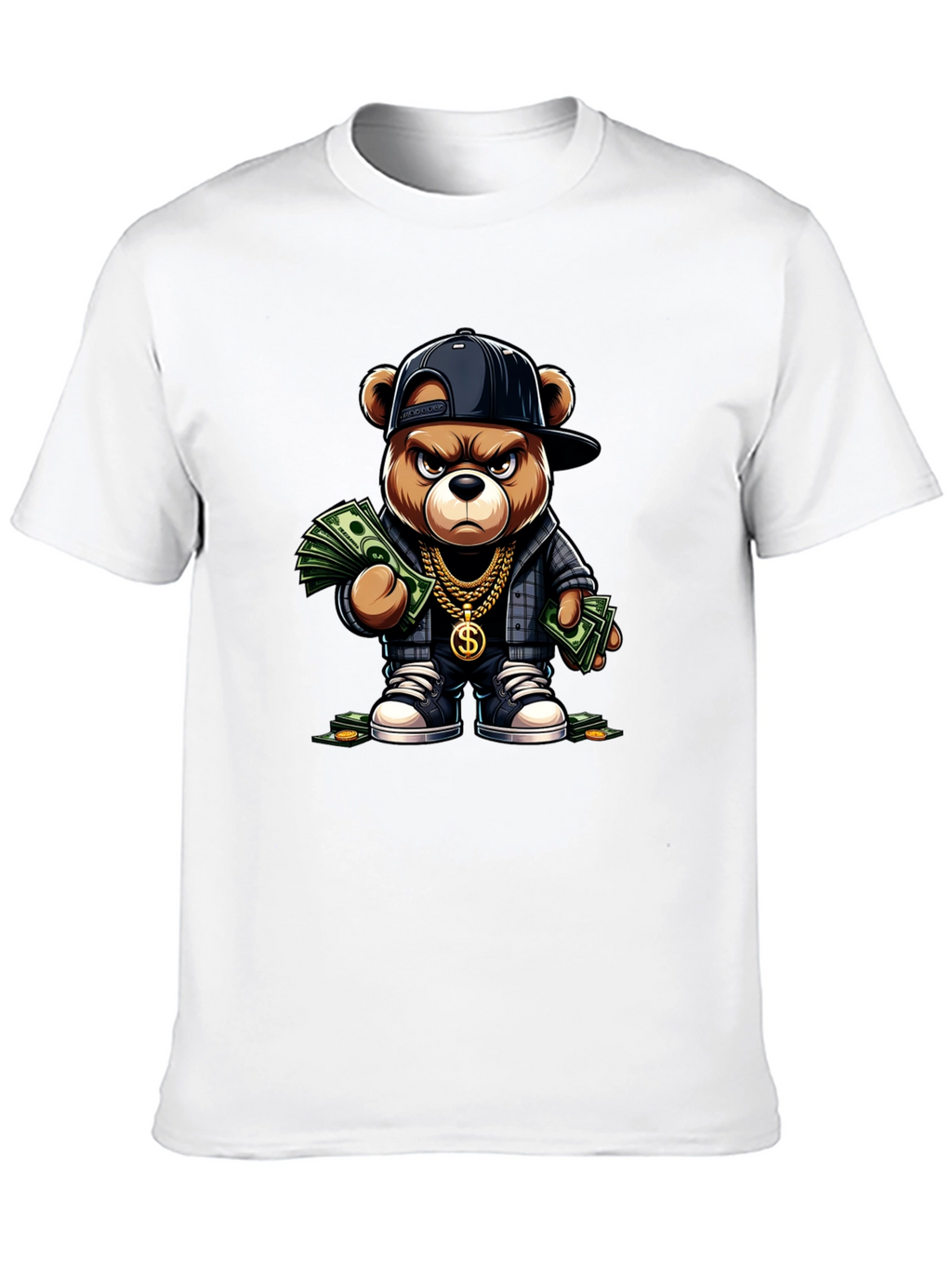 Gangster Teddy Bear T-Shirt