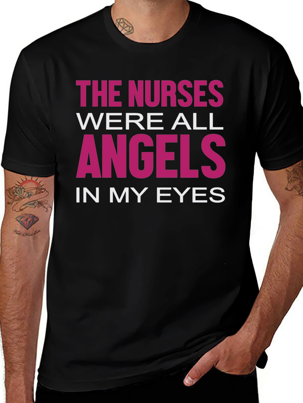 Nurses are Angels Graphic T-Shirt