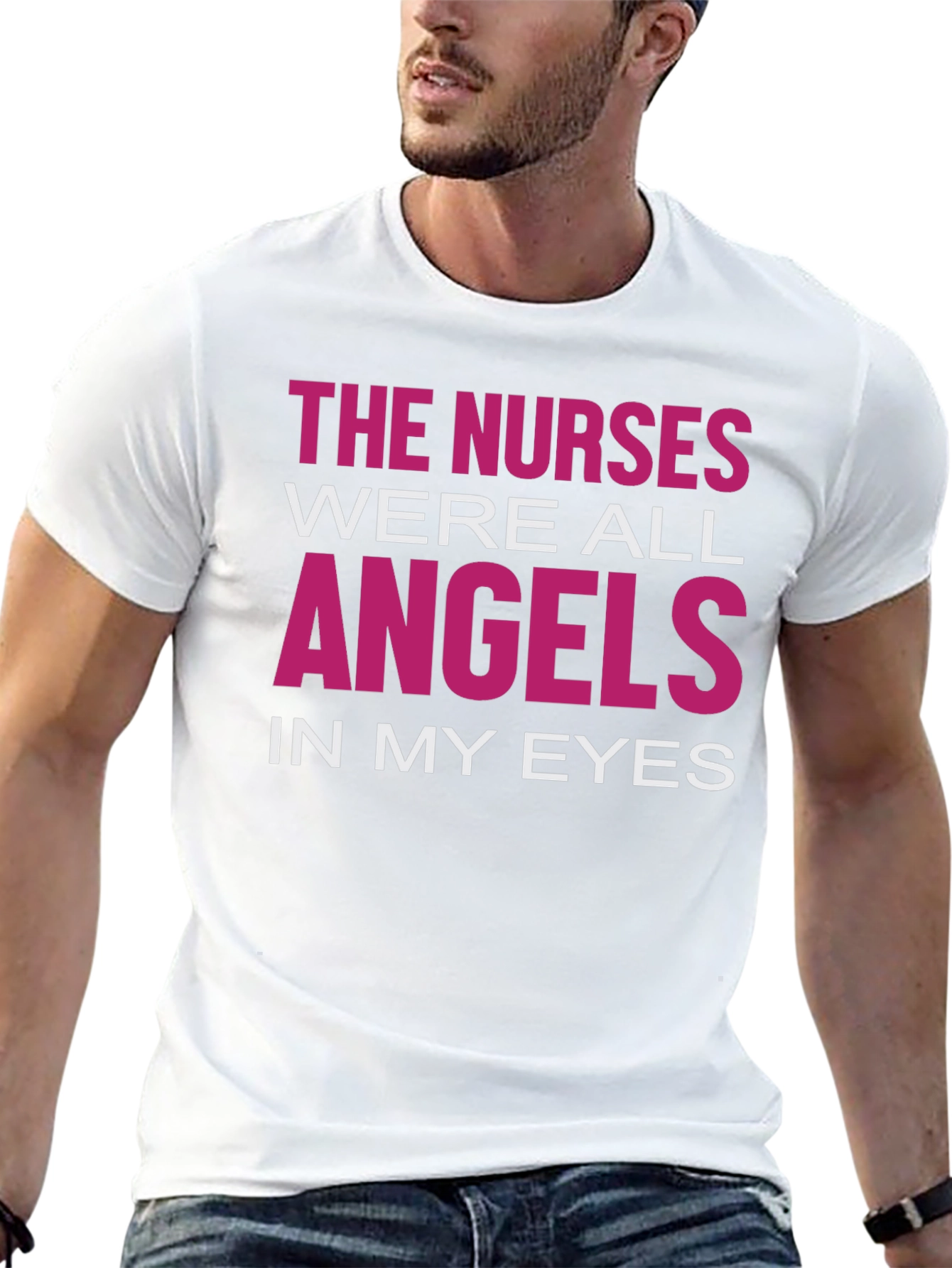 Nurses are Angels Graphic T-Shirt