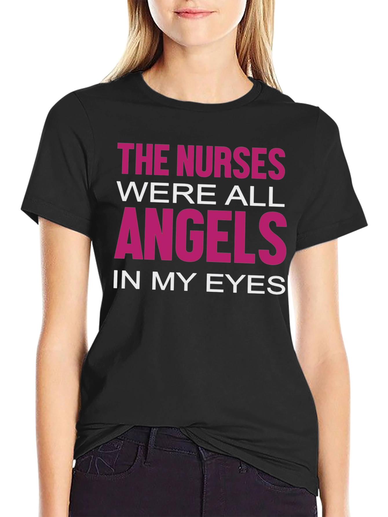 Nurses are Angels Graphic T-Shirt