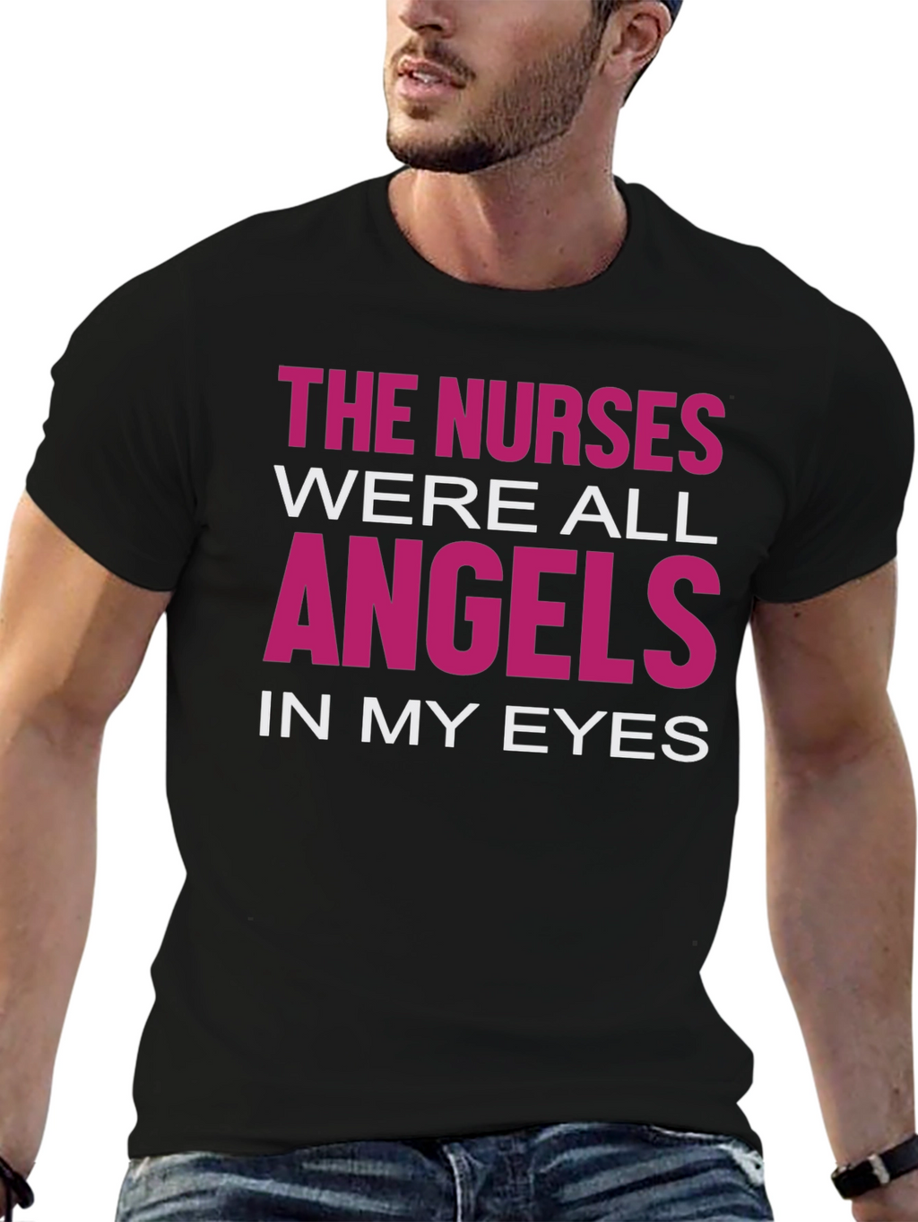 Nurses are Angels Graphic T-Shirt