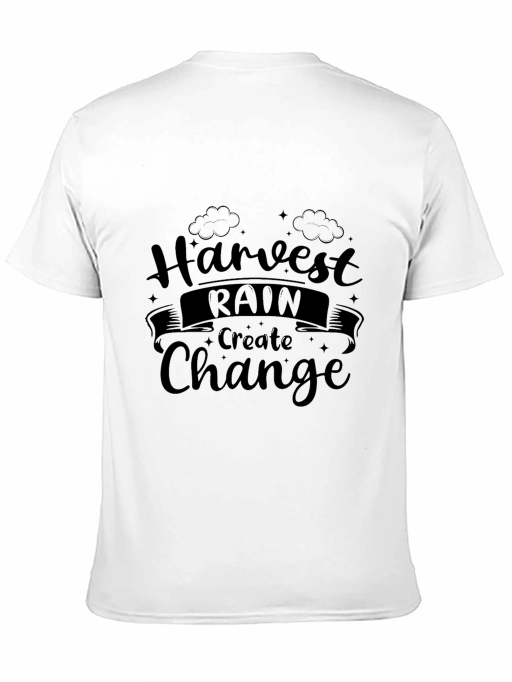 Harvest Rain Change Black Graphic Tee
