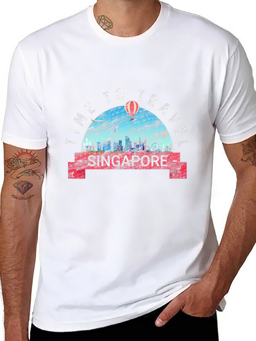 Singapore Travel T-Shirt