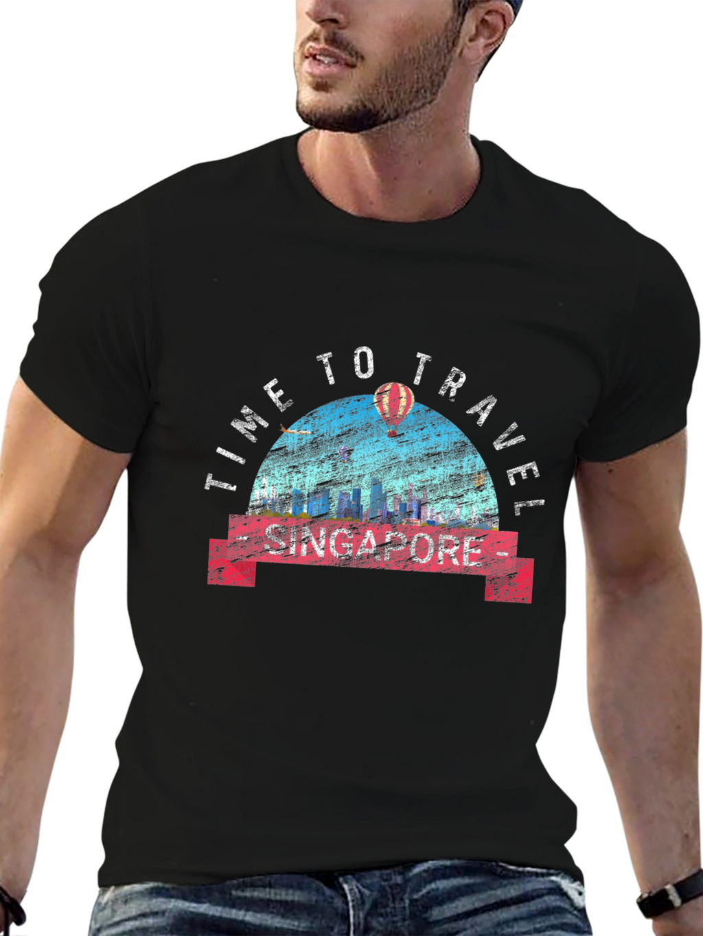 Singapore Travel T-Shirt