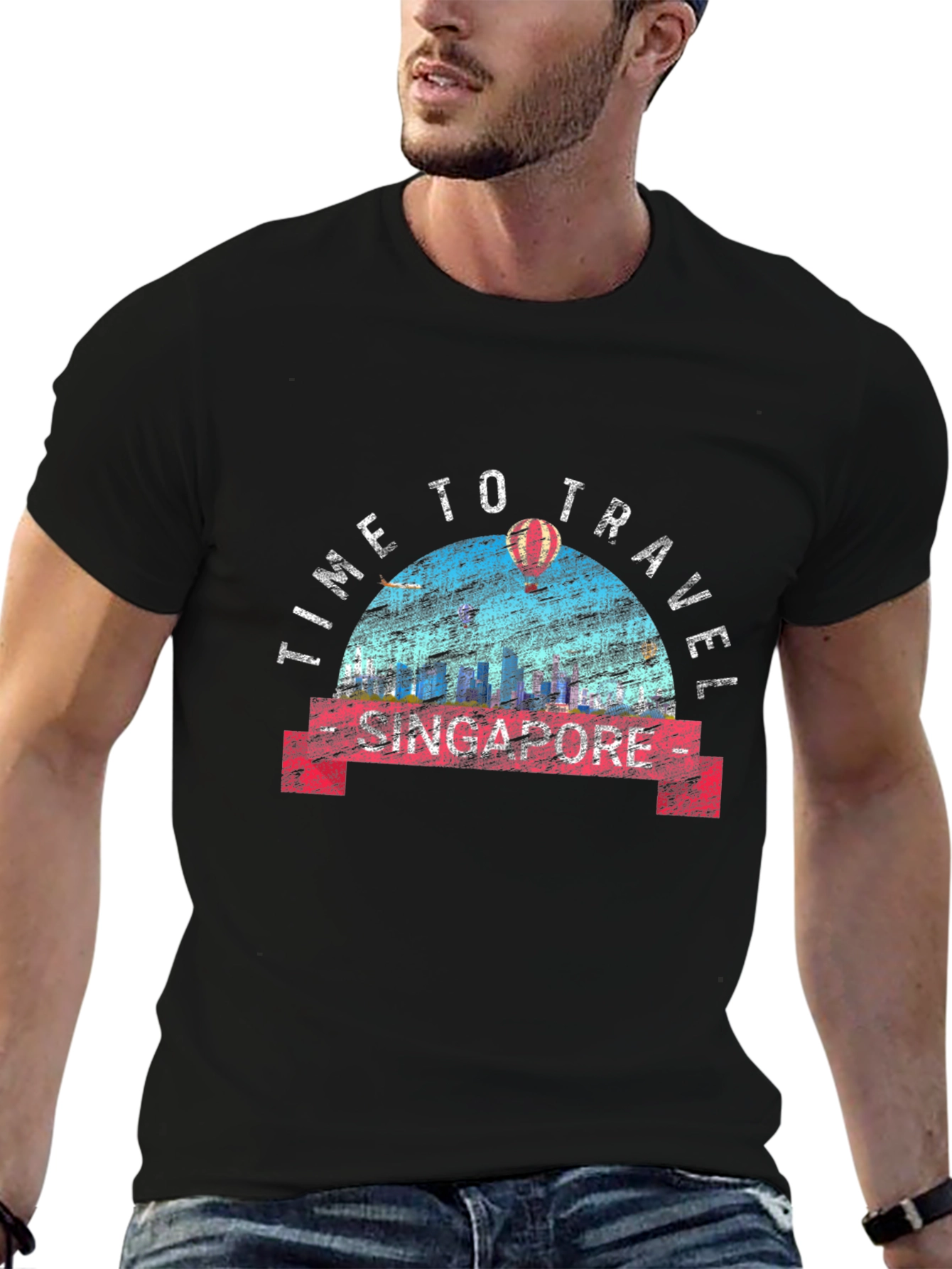 Singapore Travel T-Shirt