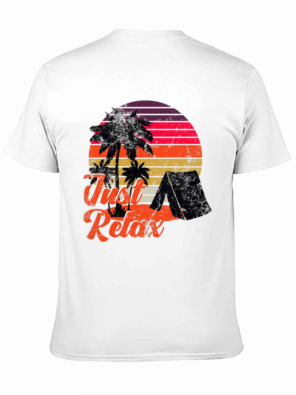 Just Relax Retro Camping T-Shirt