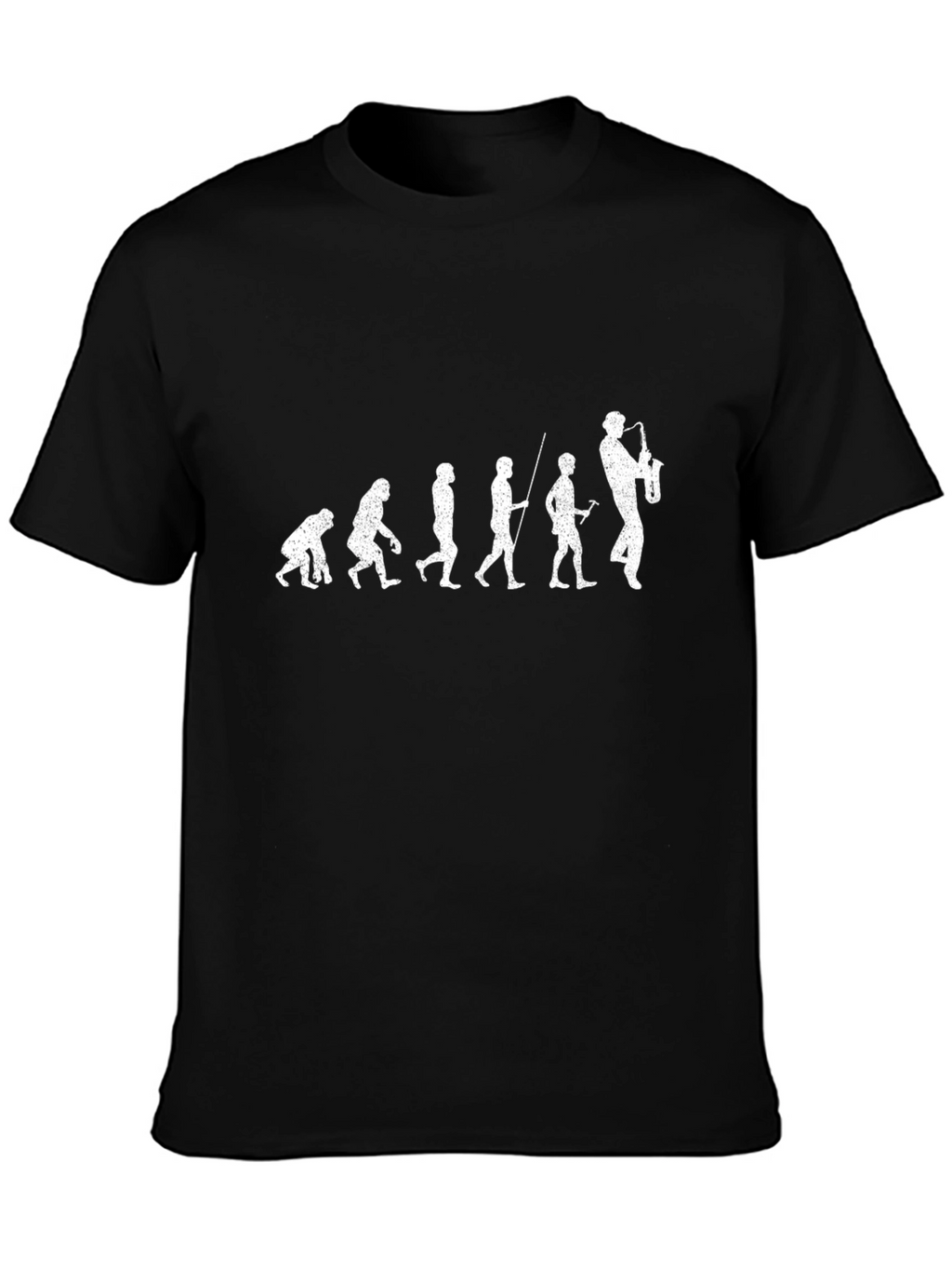 Evolution of Saxophone Player T-Shirt
