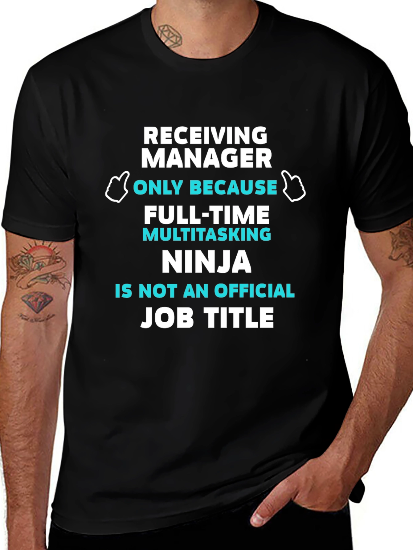 Receiving Manager Ninja T-Shirt