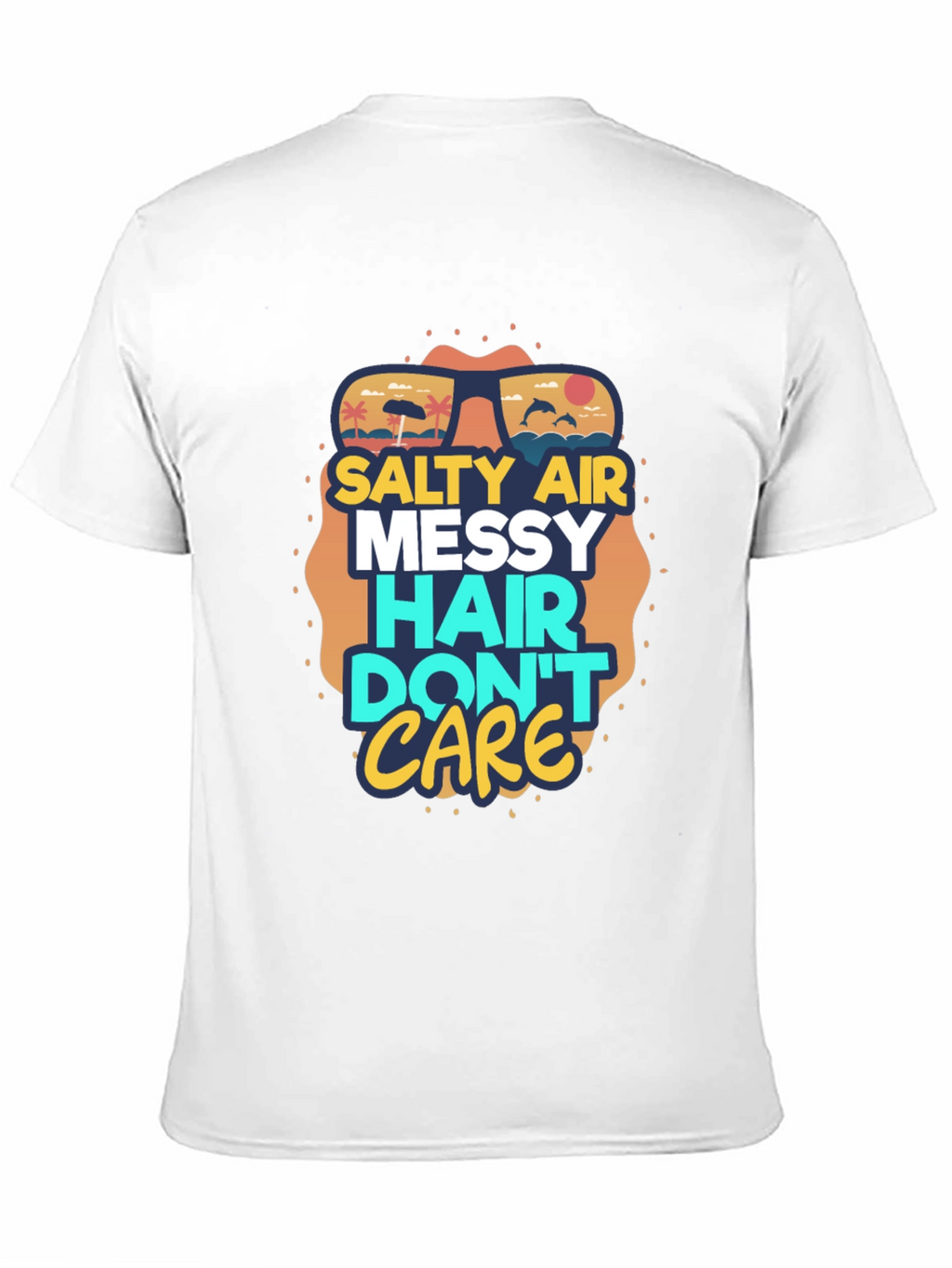 Salty Air Messy Hair Graphic Tee