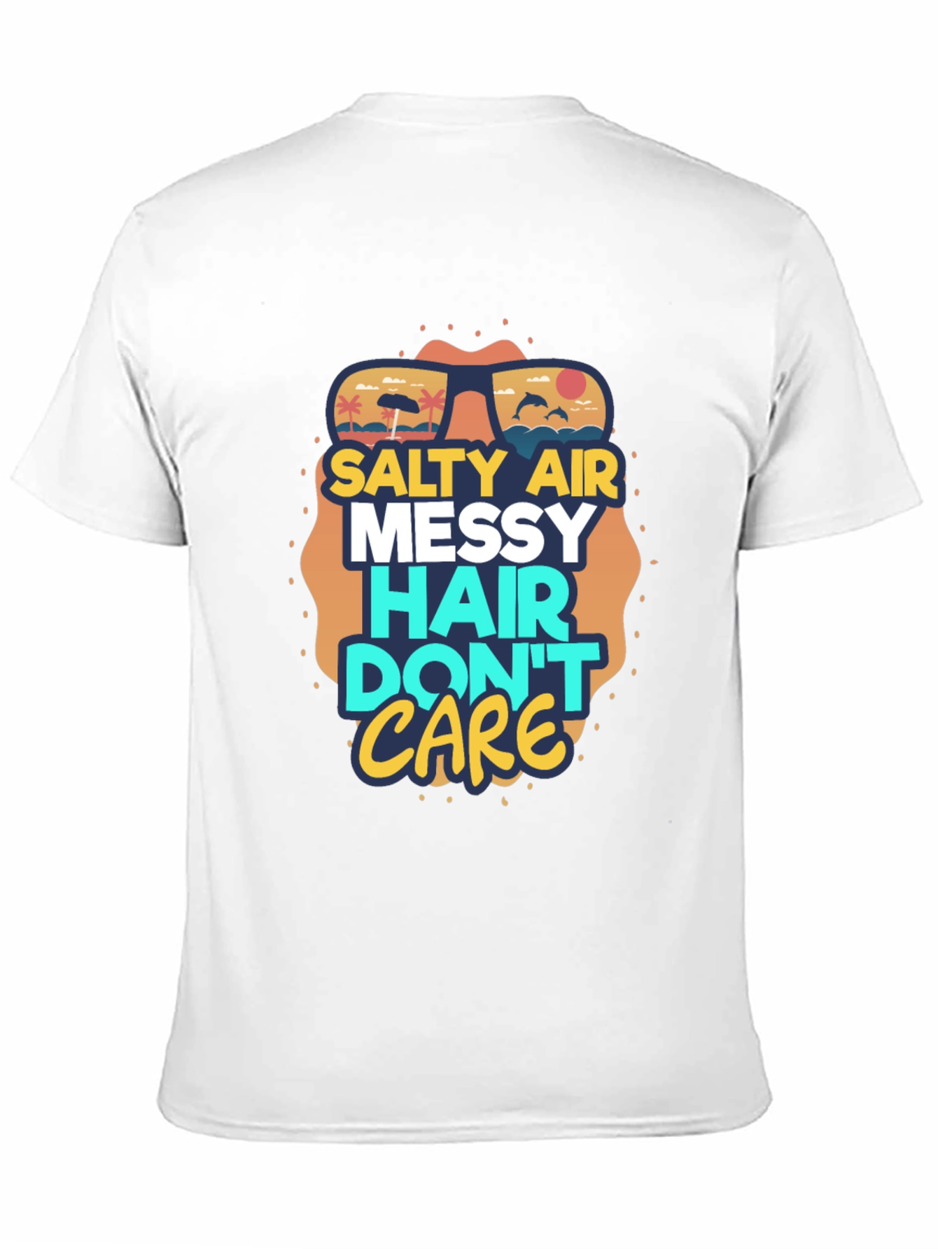 Salty Air Messy Hair Graphic Tee
