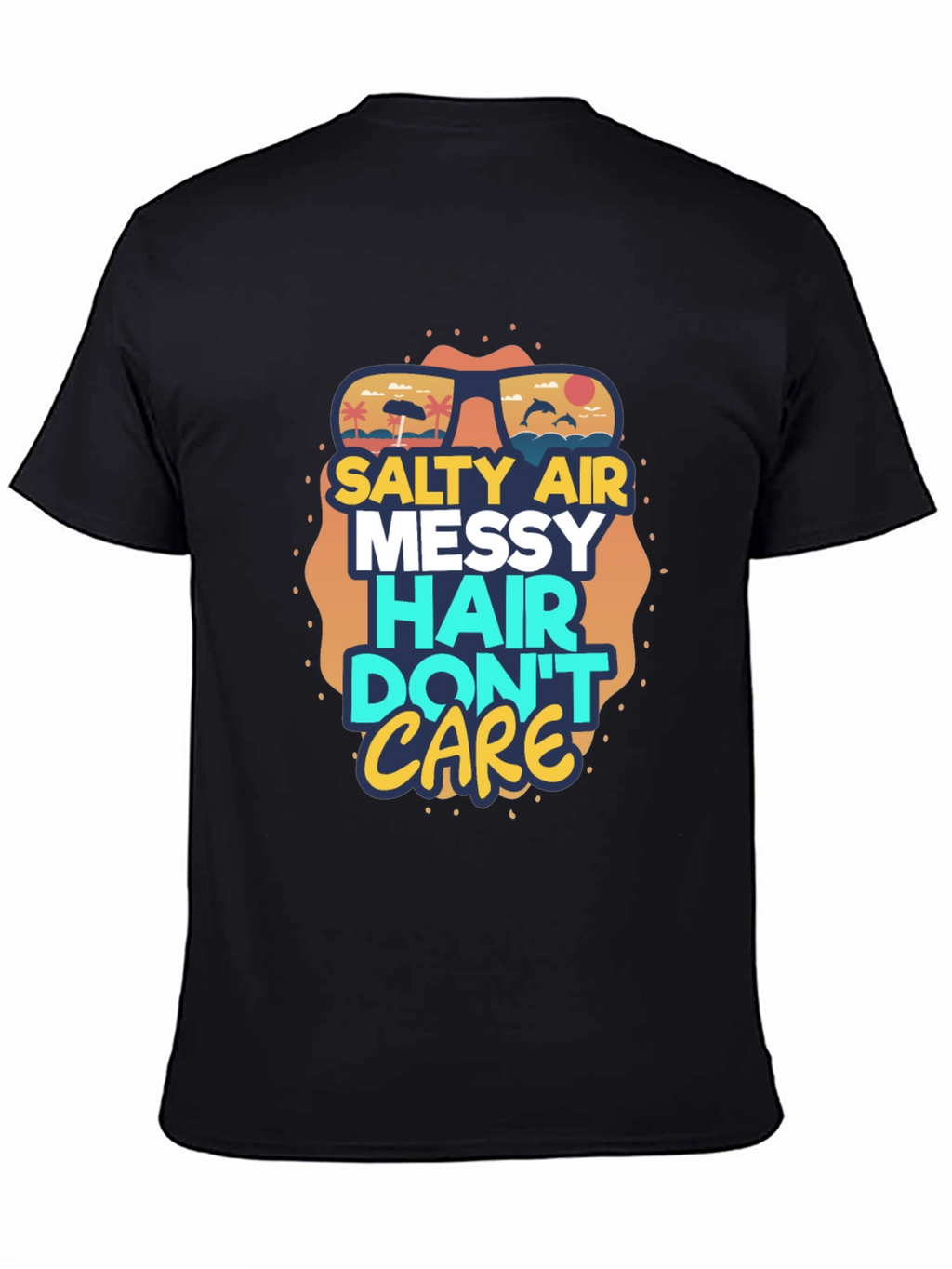 Salty Air Messy Hair Graphic Tee