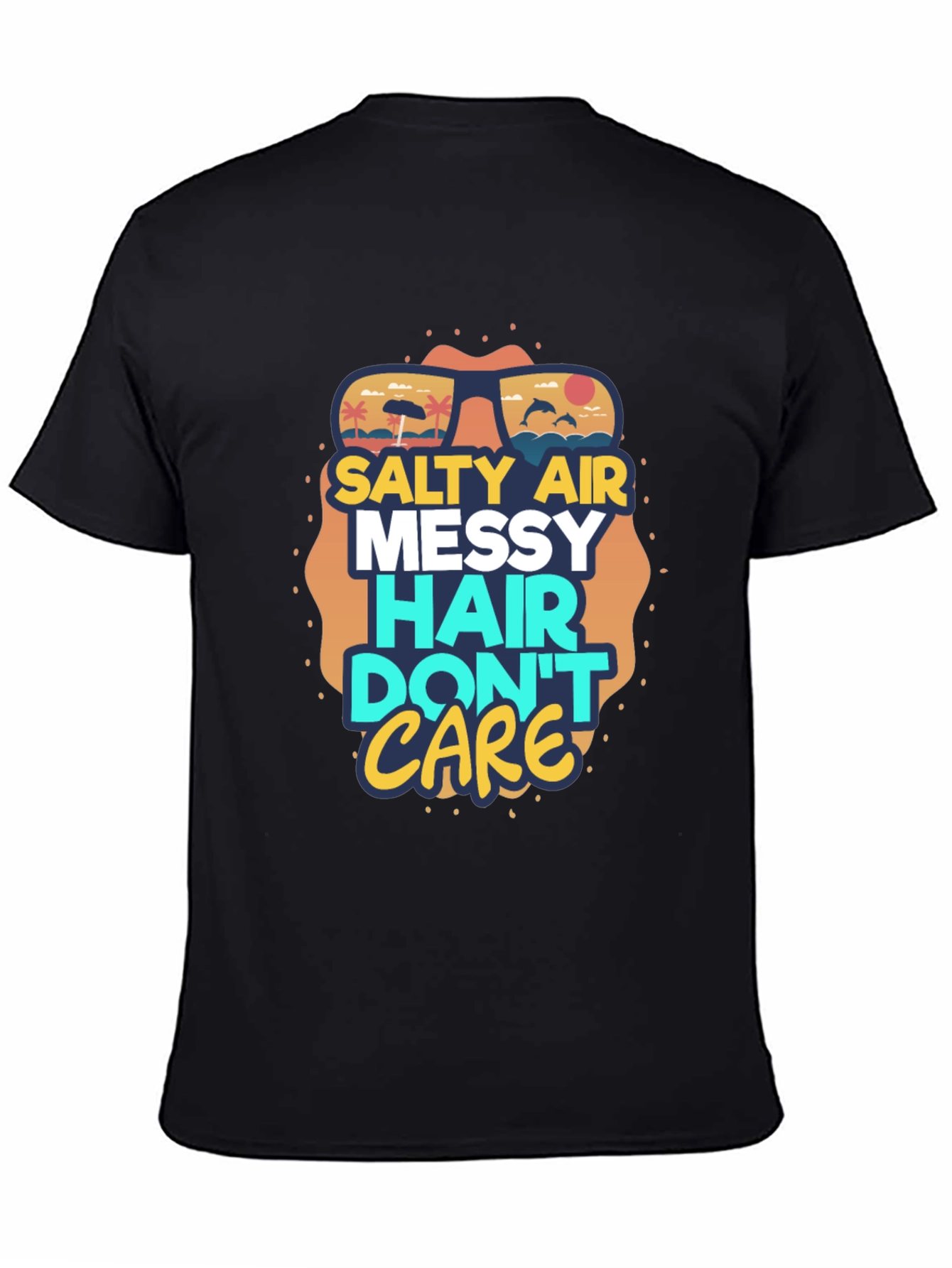 Salty Air Messy Hair Graphic Tee