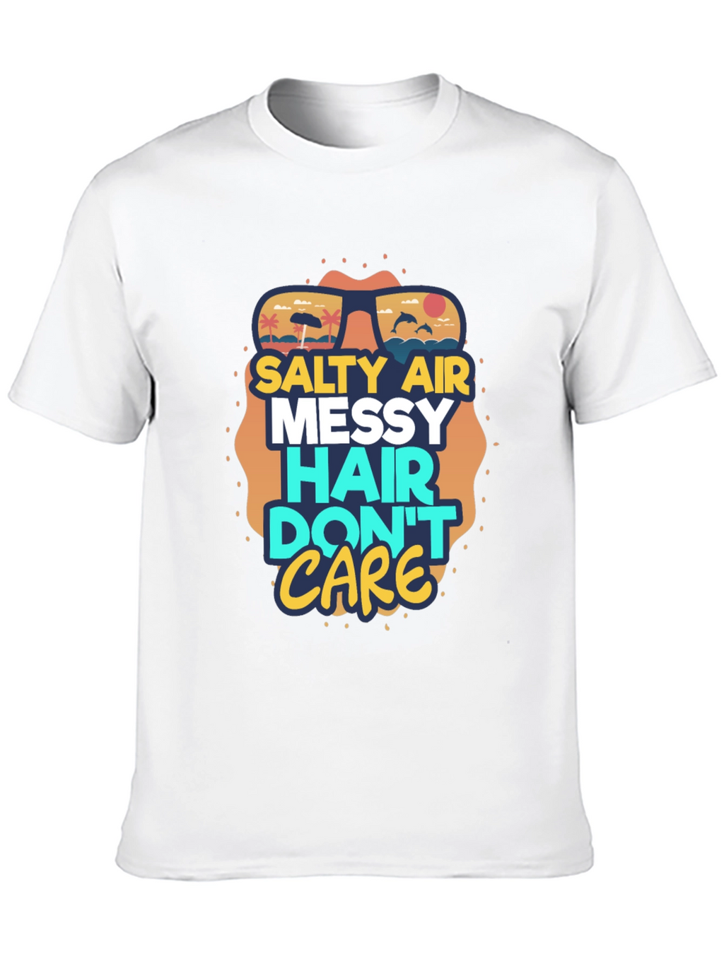 Salty Air Messy Hair Graphic Tee