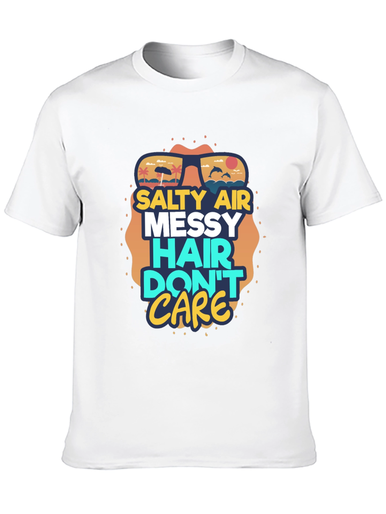 Salty Air Messy Hair Graphic Tee