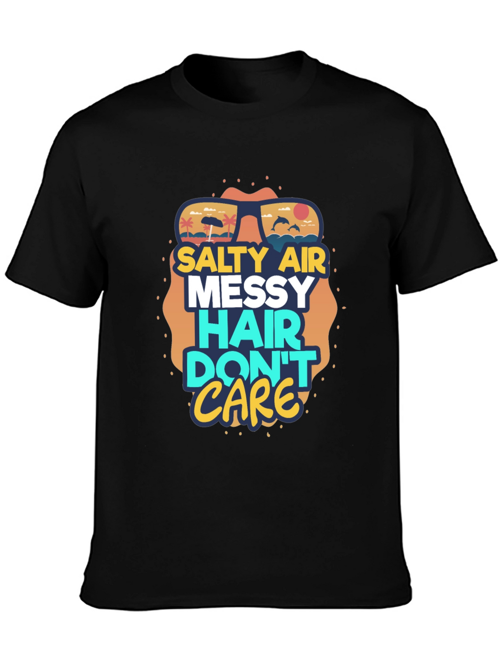 Salty Air Messy Hair Graphic Tee