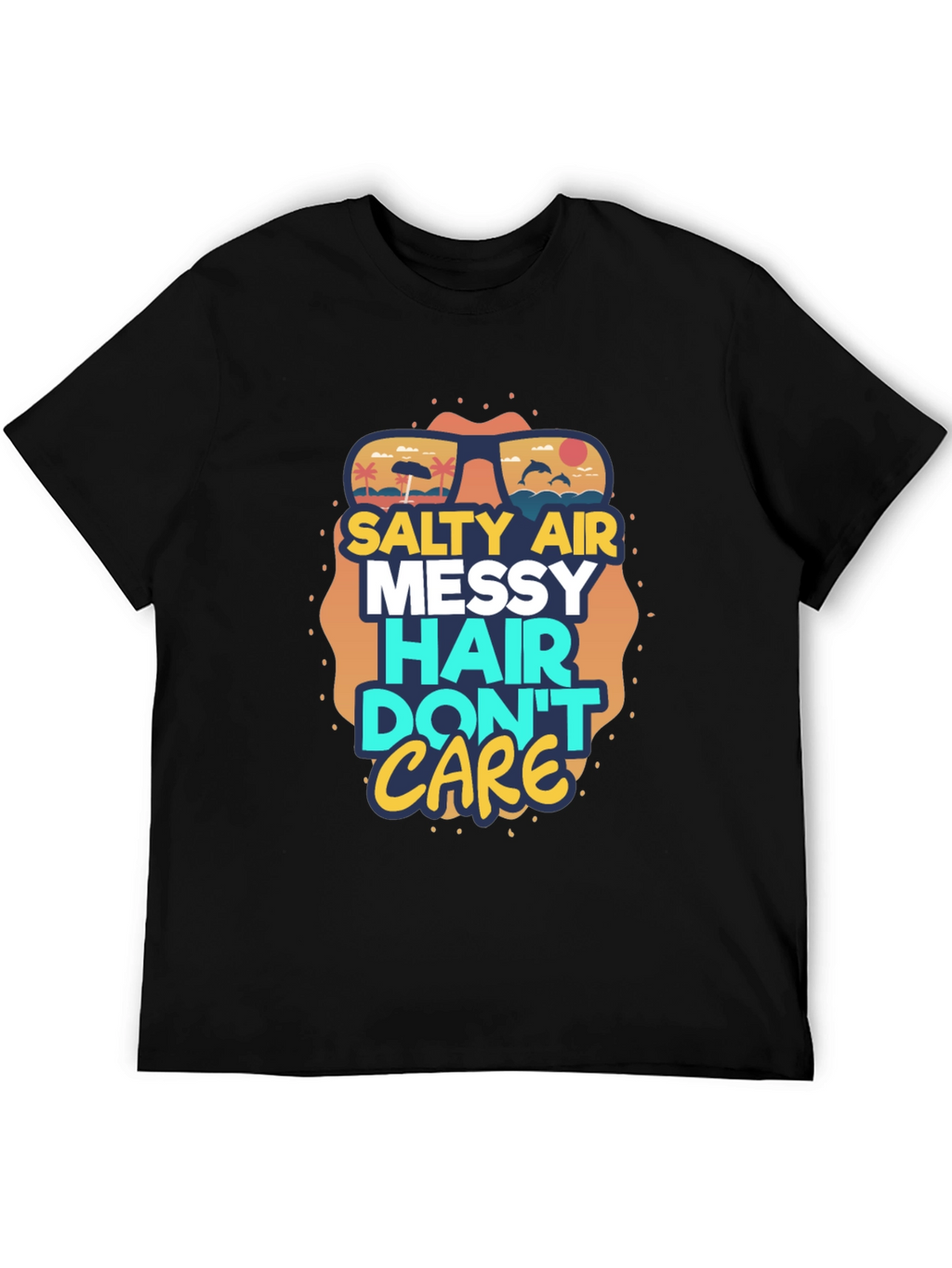 Salty Air Messy Hair Graphic Tee
