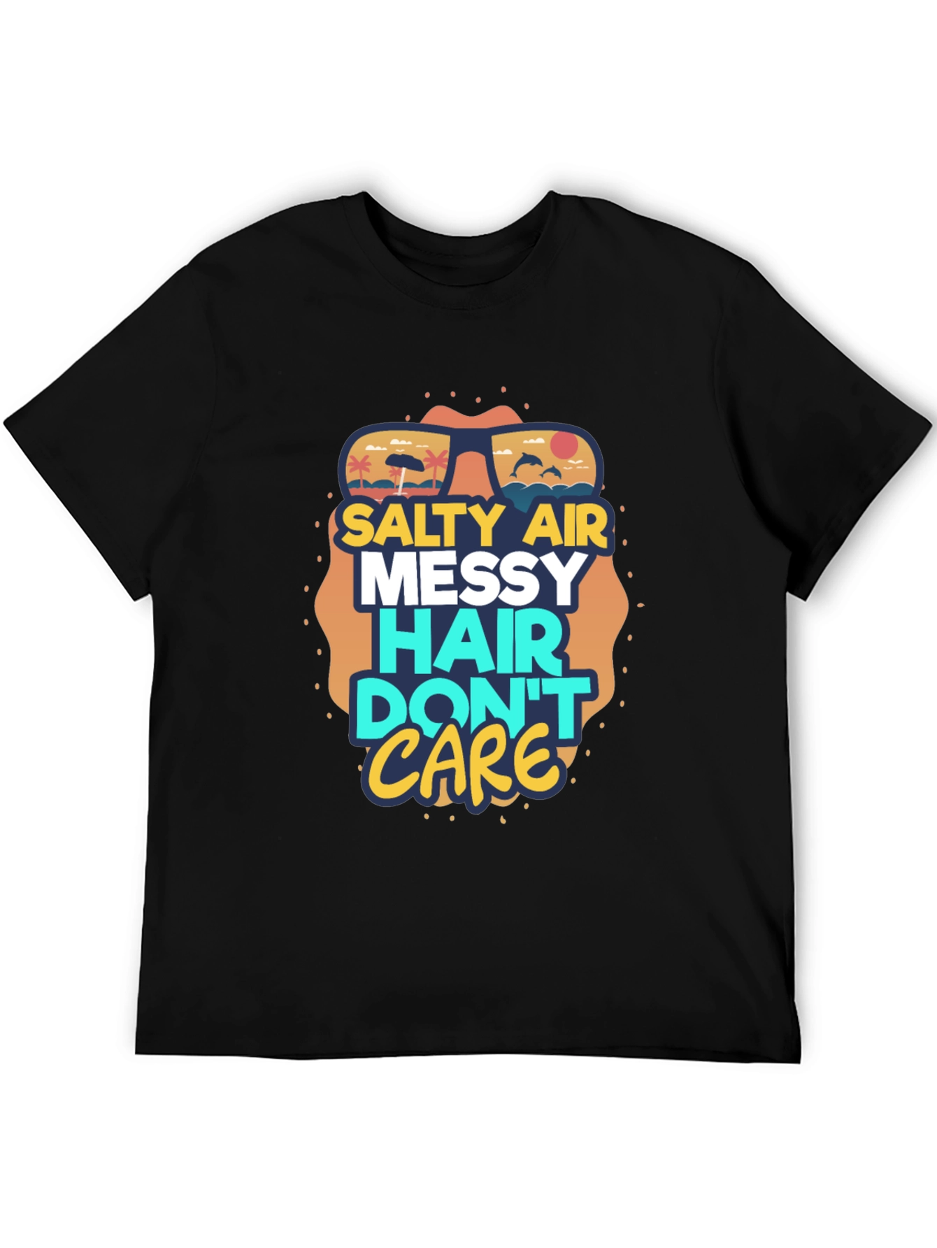 Salty Air Messy Hair Graphic Tee
