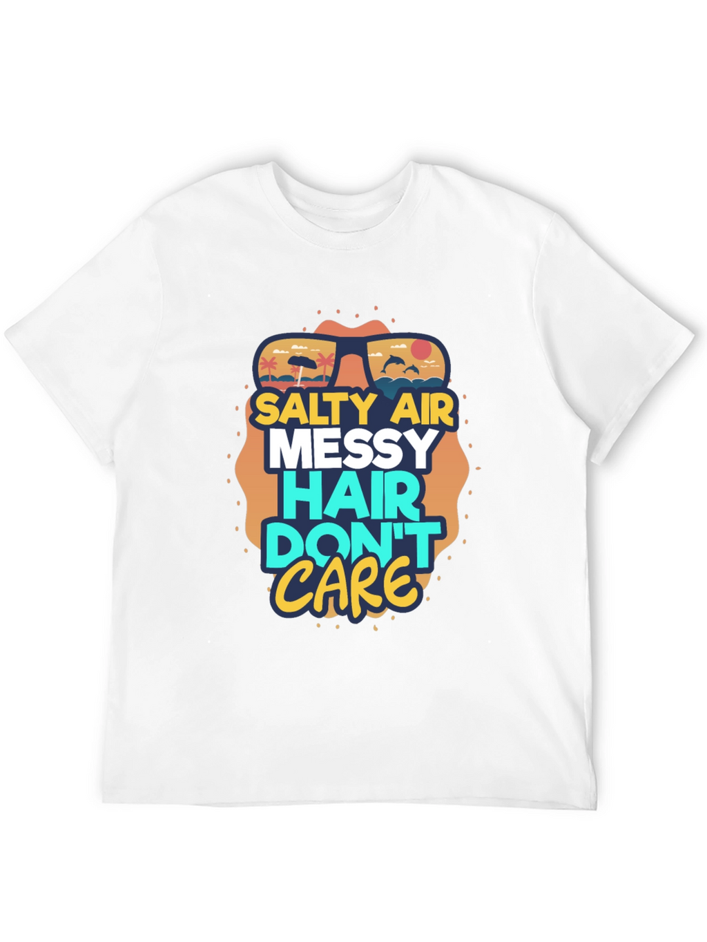 Salty Air Messy Hair Graphic Tee