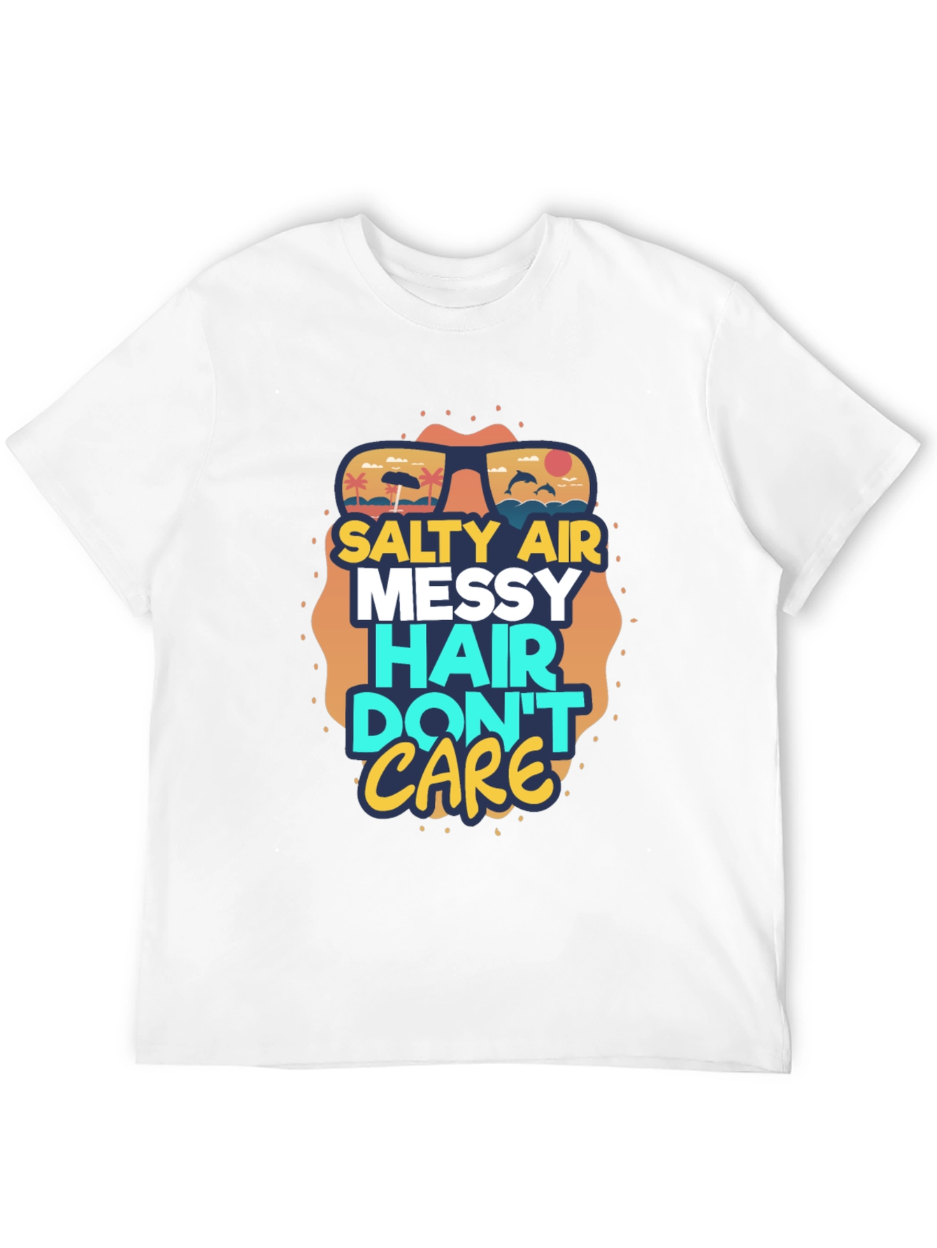 Salty Air Messy Hair Graphic Tee