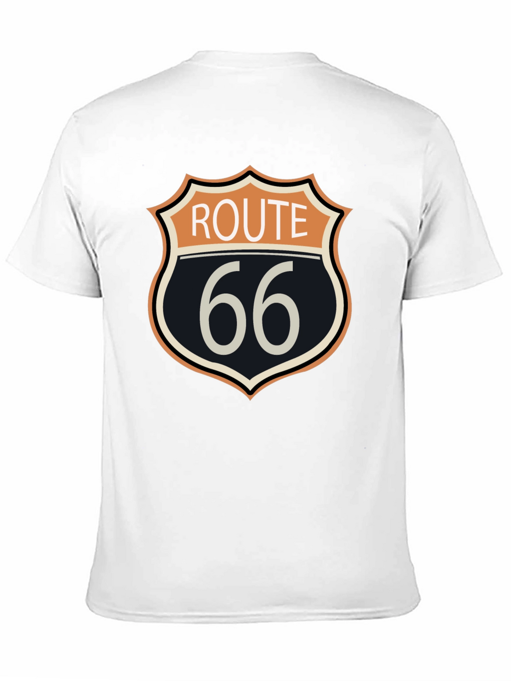 Route 66 Graphic T-Shirt - Classic Americana Design