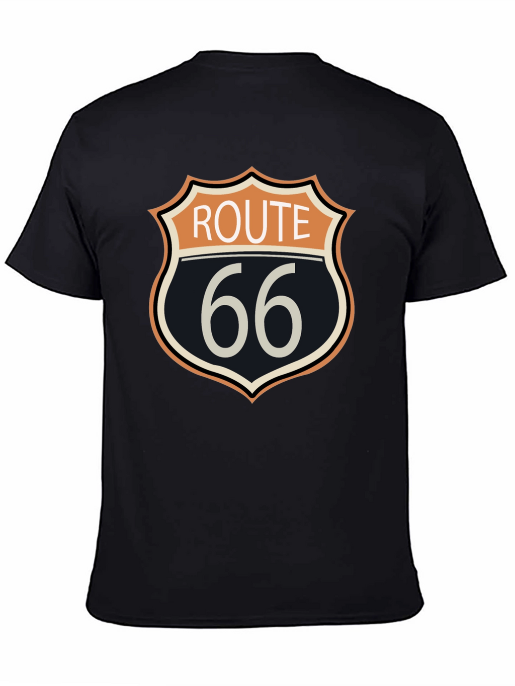 Route 66 Graphic T-Shirt - Classic Americana Design