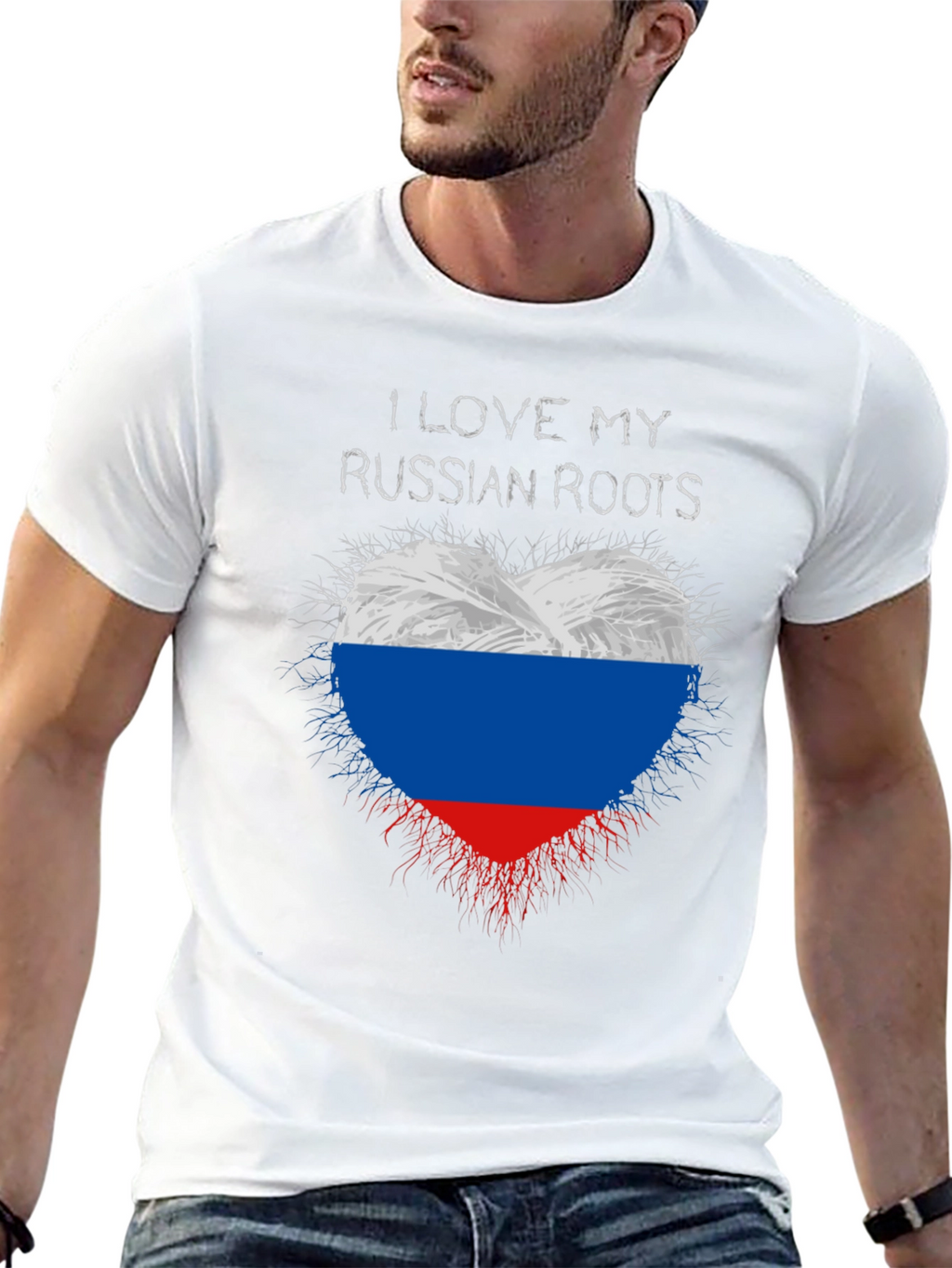 I Love My Russian Roots T-Shirt