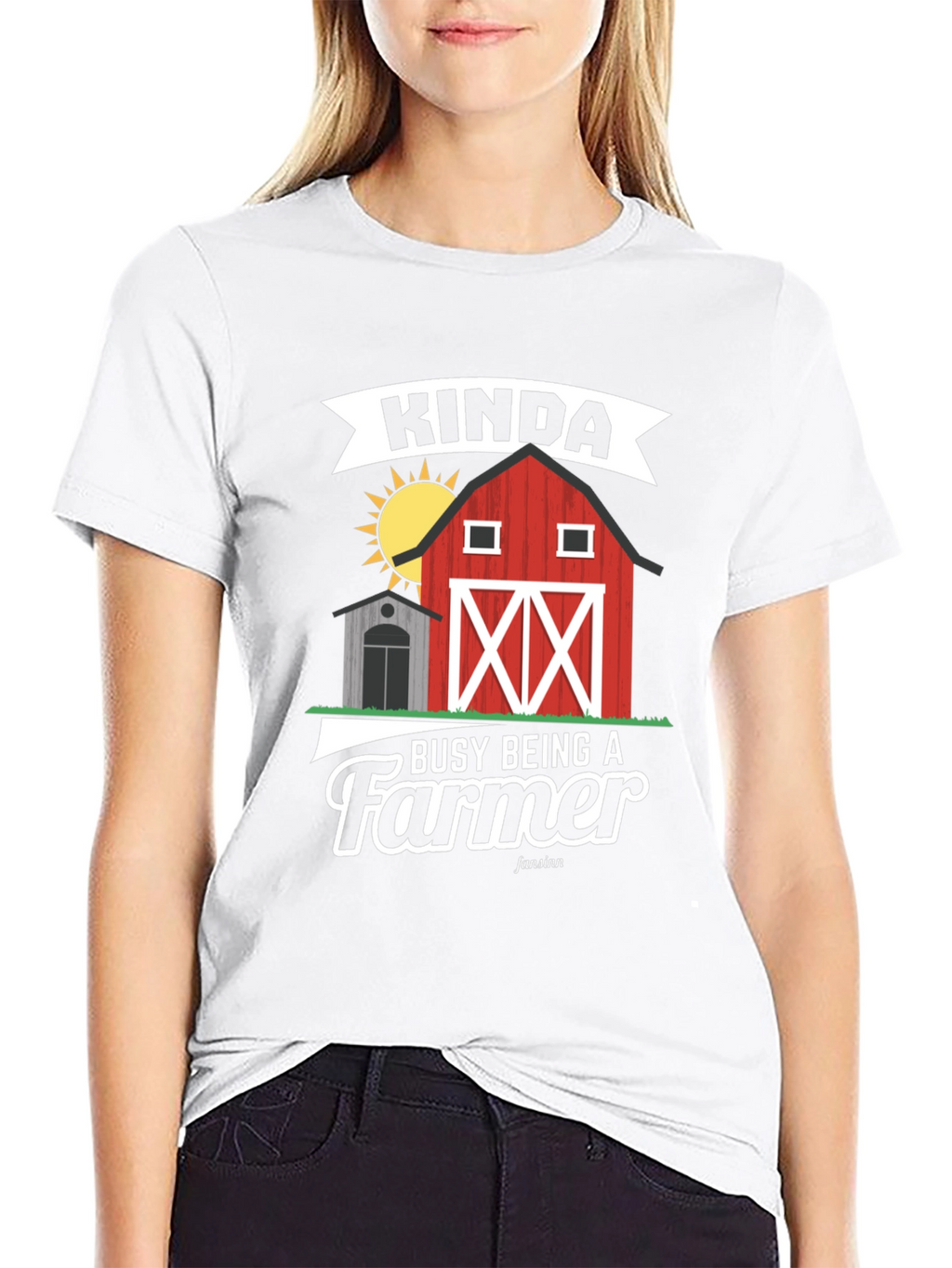 Kinda Busy Being a Farmer T-Shirt