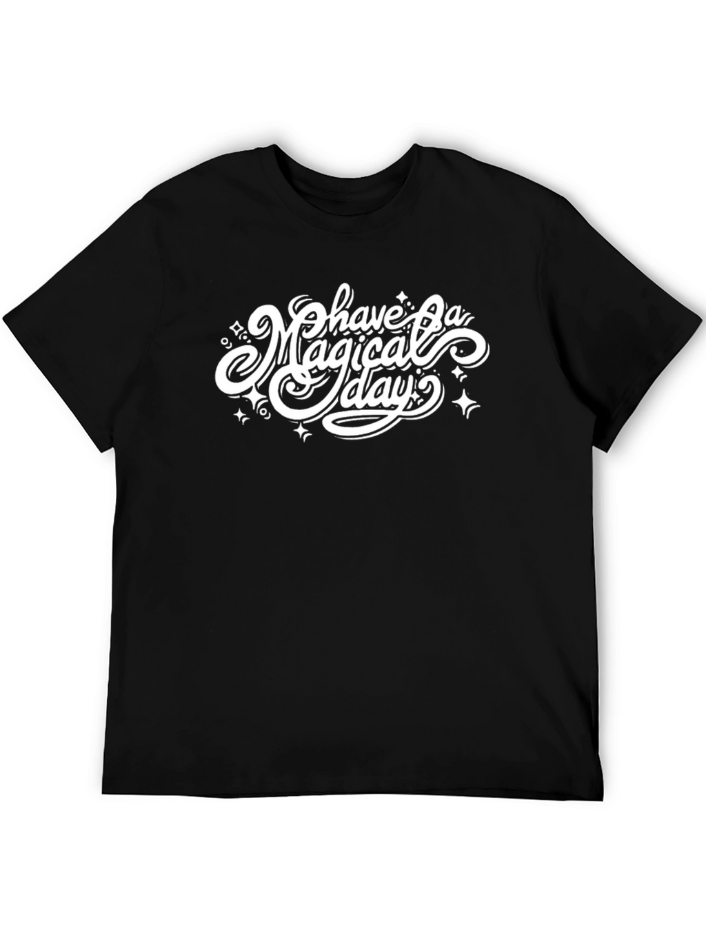 Magical Day Graphic Tee - Black