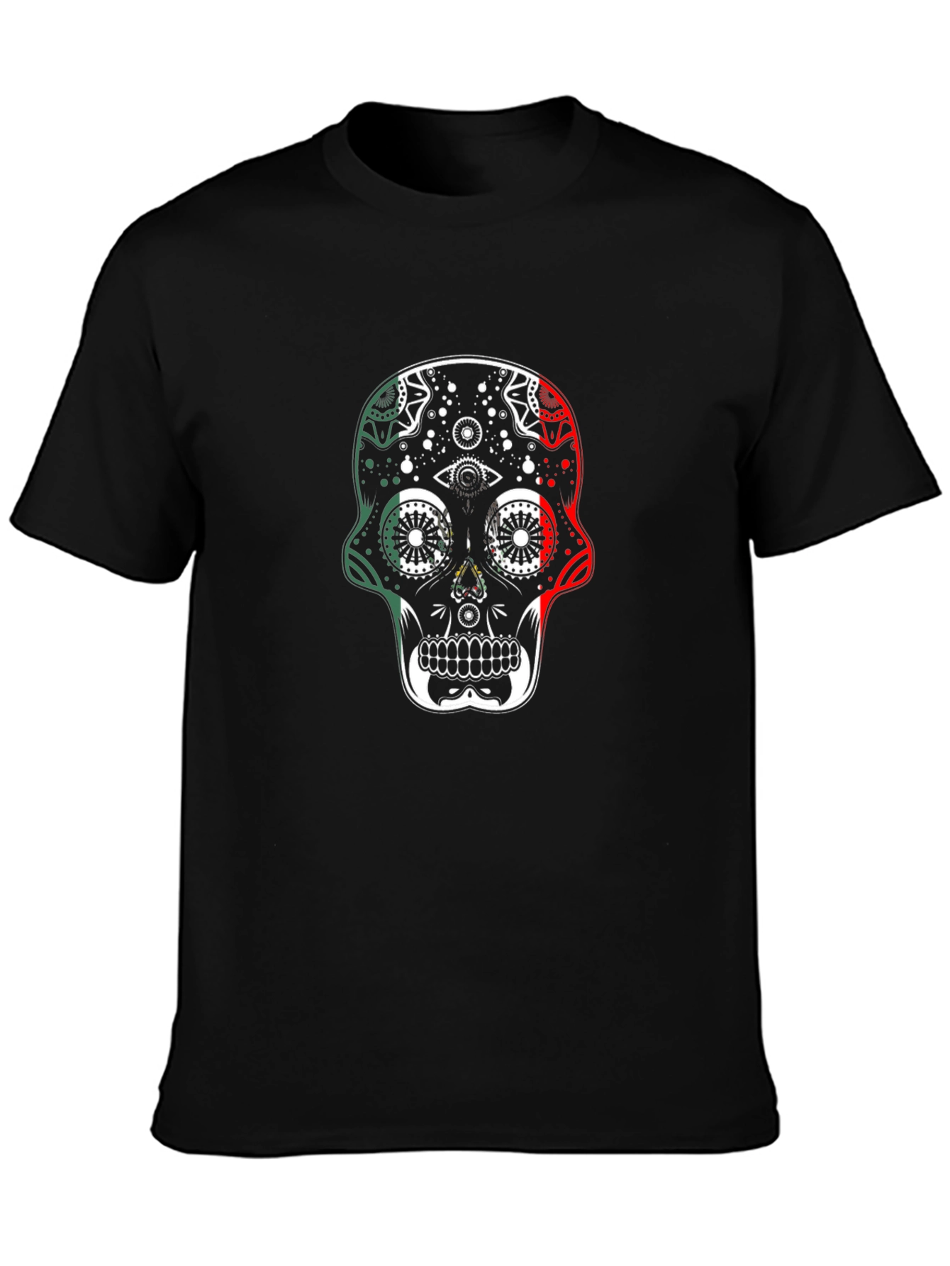 Mexican Sugar Skull T-Shirt - Dia de los Muertos
