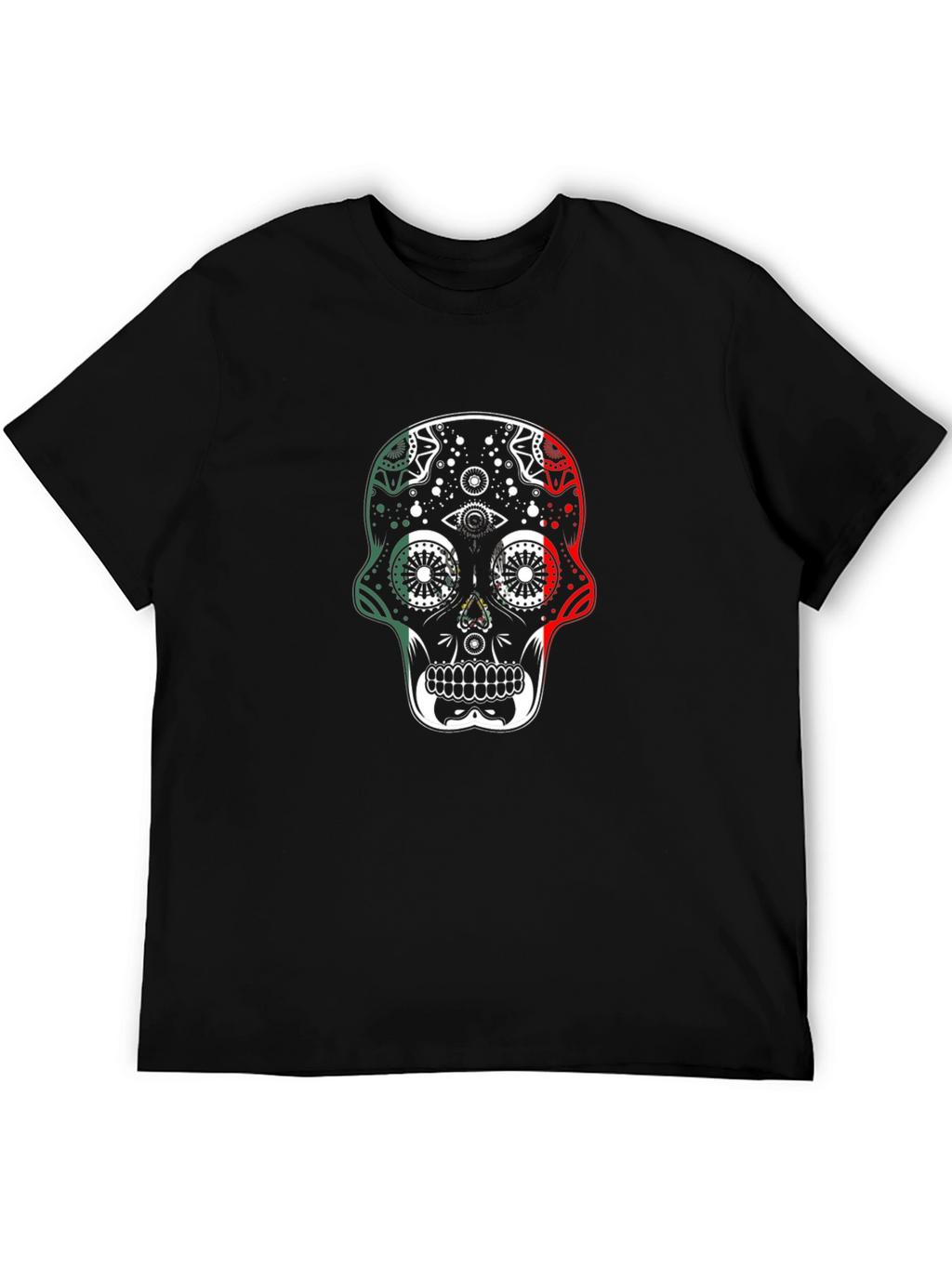 Mexican Sugar Skull T-Shirt - Dia de los Muertos